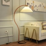 Anamika Vintage Mid Century Wooden Floor Lamp Anamika Vintage Mid Century Wooden Floor Lamp