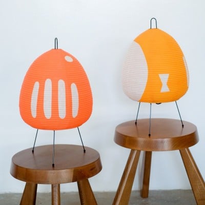 Nicolas Akari Paper Lantern Table Lamps Nicolas Akari Paper Lantern Table Lamps