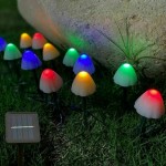 Ozimo Decorative LED Garden Lights Solar Mushroom Light Ozimo Decorative LED Garden Lights Solar Mushroom Light
