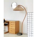 Anamika Vintage Mid Century Wooden Floor Lamp Anamika Vintage Mid Century Wooden Floor Lamp