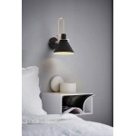 Nordic metal wall sconce