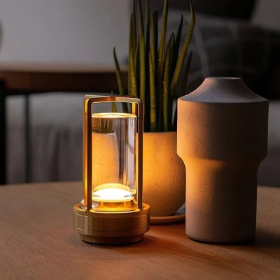Marisa Contemporary Lantern LED Cordless Table Lamp Marisa Contemporary Lantern LED Cordless Table Lamp