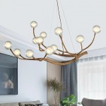 Gideon Slice Agate Tower Chandelier