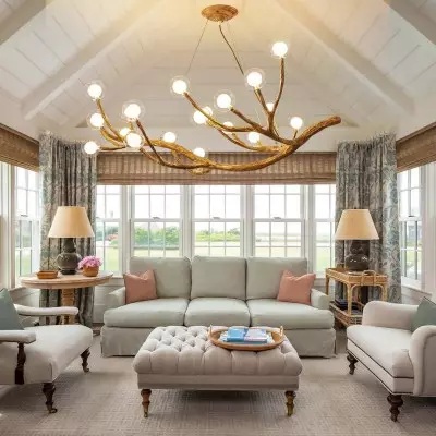 Damian Rustic Tree Branch Chandelier with Bubble Glass Lamp Shades Damian Rustic Tree Branch Chandelier with Bubble Glass Lamp Shades
