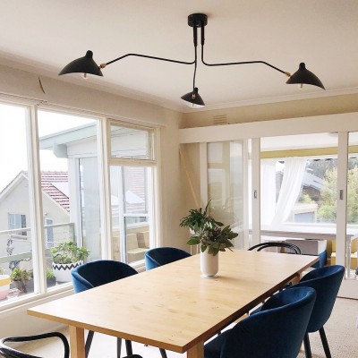 Octavia Duckbill Multihead Ceiling Lamp