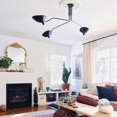 Octavia Duckbill Multihead Ceiling Lamp