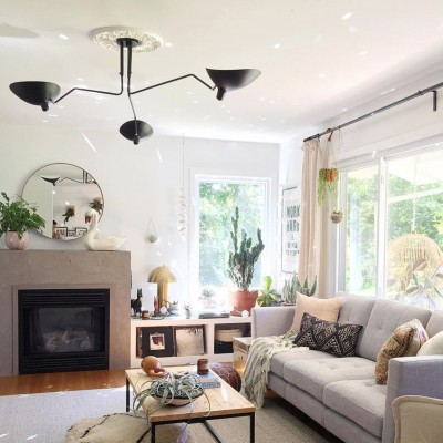 Octavia Duckbill Multihead Ceiling Lamp