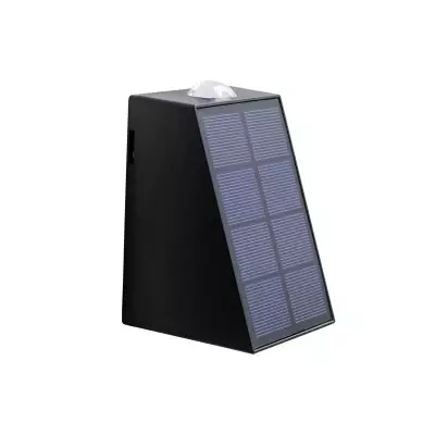 Ozuri Modern Trapezoid Solar Outdoor Wall Sconce Ozuri Modern Trapezoid Solar Outdoor Wall Sconce