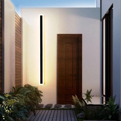 Nysa Minimalist Linear IP67 Waterproof LED Exterior Wall Lights For Porch Nysa Minimalist Linear IP67 Waterproof LED Exterior Wall Lights For Porch