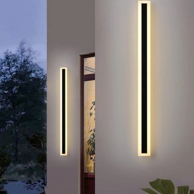 Nysa Minimalist Linear IP67 Waterproof LED Exterior Wall Lights For Porch Nysa Minimalist Linear IP67 Waterproof LED Exterior Wall Lights For Porch