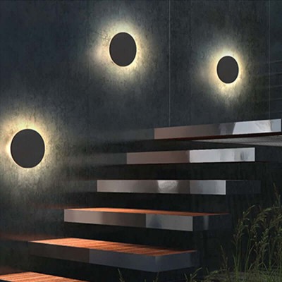 Siya Simple Waterproof Round/Square LED Outdoor Wall Lights Siya Simple Waterproof Round/Square LED Outdoor Wall Lights
