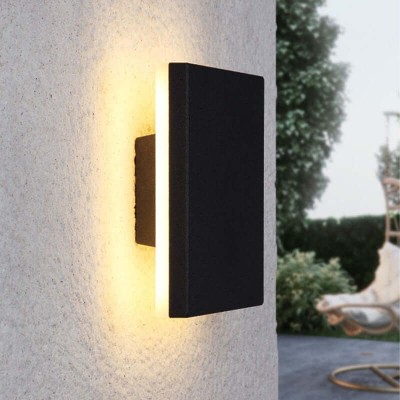 Siya Simple Waterproof Round/Square LED Outdoor Wall Lights Siya Simple Waterproof Round/Square LED Outdoor Wall Lights
