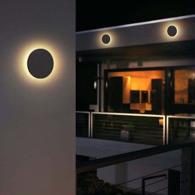 Siya Simple Waterproof Round/Square LED Outdoor Wall Lights Siya Simple Waterproof Round/Square LED Outdoor Wall Lights