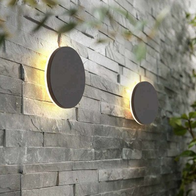 Siya Simple Waterproof Round/Square LED Outdoor Wall Lights Siya Simple Waterproof Round/Square LED Outdoor Wall Lights