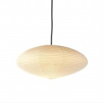 Isamu Noguchi Akari 15A Rice Paper Pendant Lights ∅ 23.6′′ x H 9.8′′/ Dia 60 cm x H 25 cm Isamu Noguchi Akari 15A Rice Paper Pendant Lights ∅ 23.6′′ x H 9.8′′/ Dia 60 cm x H 25 cm
