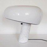 Paula Vintage Table Lamp with Marble Base