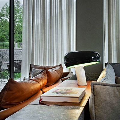 Paula Vintage Table Lamp with Marble Base Paula Vintage Table Lamp with Marble Base