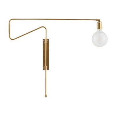 Swing Wall lamp Gold Dia 75 cm x H 60 cm Swing Wall lamp Gold Dia 75 cm x H 60 cm