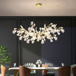 Vesper Luxurious Ginkgo Leaf Chandelier Vesper Luxurious Ginkgo Leaf Chandelier
