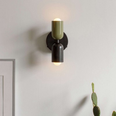 Mahira Glass Up Down Wall Sconce Mahira Glass Up Down Wall Sconce