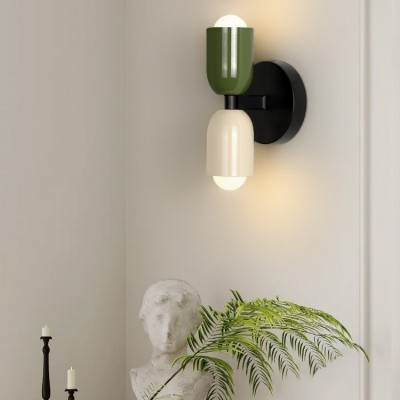 Mahira Glass Up Down Wall Sconce Mahira Glass Up Down Wall Sconce