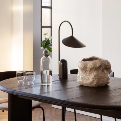 Zoya Marble Base Alocasia Leaf Table Lamp Zoya Marble Base Alocasia Leaf Table Lamp