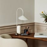 Zoya Marble Base Alocasia Leaf Table Lamp