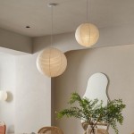 Gianna Japanese Paper Lantern Akari Pendant Lights