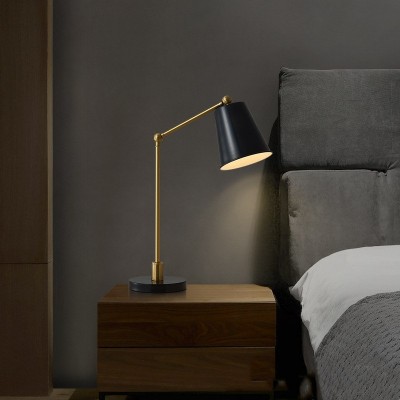 Mauricio Modern Brass Task Lamp Mauricio Modern Brass Task Lamp