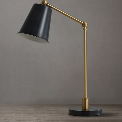 Mauricio Modern Brass Task Lamp Mauricio Modern Brass Task Lamp
