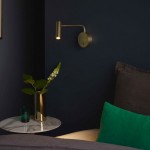 Rhea Tube LED Swing Arm Wall Light for Bedroom