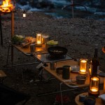 Marisa Contemporary Lantern LED Cordless Table Lamp