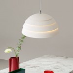 Zephyrine Scandinavian Bowl Pendant Light