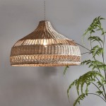 Wisteria Handmade Woven Rattan Pendant Light