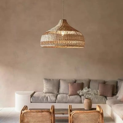Wisteria Handmade Woven Rattan Pendant Light Wisteria Handmade Woven Rattan Pendant Light