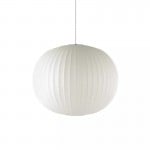 Hayden White Silk Ball Bubble Pendant Light Hayden White Silk Ball Bubble Pendant Light