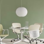 Hayden White Silk Ball Bubble Pendant Light Hayden White Silk Ball Bubble Pendant Light