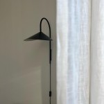 Zoya Modern Industrial Alocasia Leaf Wall Sconce
