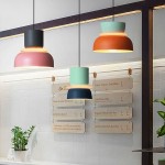 Vesperia Nordic Macaron Pendant Light for Round Dining Table