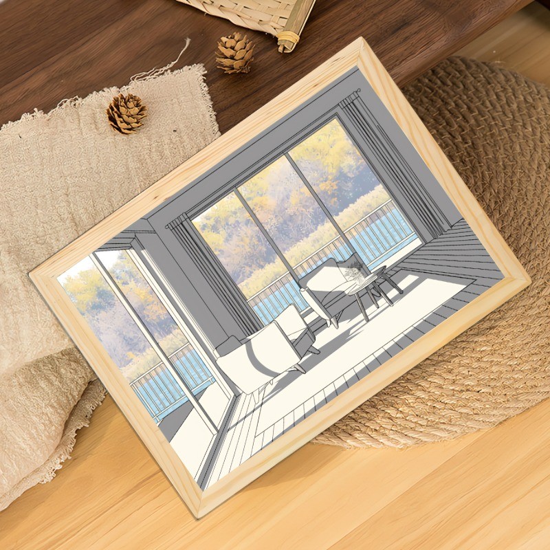 Creative Painting Decorative Table Lamp Creative Lamp Pinglighting