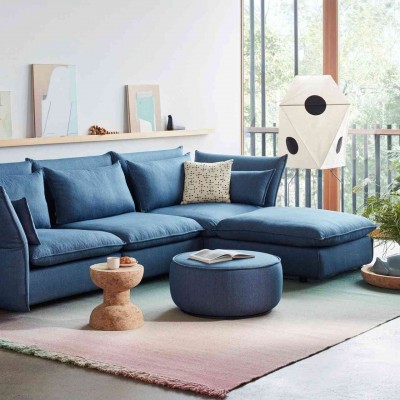 Kiran Minimalist Wabi-sabi Tripod Akari Floor Lamp