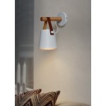 LED wooden wall light