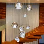 Amalia Irregular Globe Melt Pendant Light