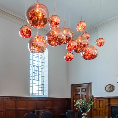 Amalia Irregular Globe Melt Pendant Light Amalia Irregular Globe Melt Pendant Light