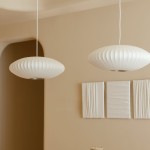 Leocadia White Saucer Nelson Bubble Pendant Light Leocadia White Saucer Nelson Bubble Pendant Light