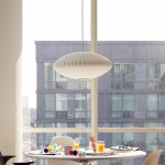 Leocadia White Saucer Nelson Bubble Pendant Light Leocadia White Saucer Nelson Bubble Pendant Light