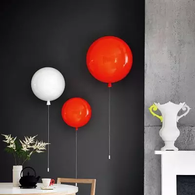 Vanya Colorful Balloon Wall Lamp for Bedrooms, Kid's Rooms Vanya Colorful Balloon Wall Lamp for Bedrooms, Kid's Rooms