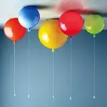 Nandini Colorful Memory Balloon Ceiling Light Fixture