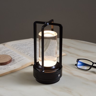 Marisa Contemporary Lantern LED Cordless Table Lamp Marisa Contemporary Lantern LED Cordless Table Lamp