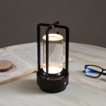 Marisa Contemporary Lantern LED Cordless Table Lamp